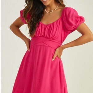 Altar'd State Women's Pink Dress